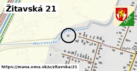 Žitavská 21, Maňa