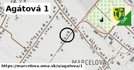 Agátová 1, Marcelová