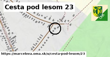 Cesta pod lesom 23, Marcelová