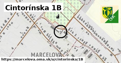 Cintorínska 1B, Marcelová