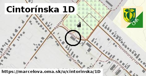 Cintorínska 1D, Marcelová