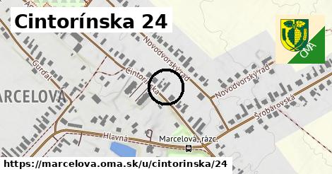 Cintorínska 24, Marcelová