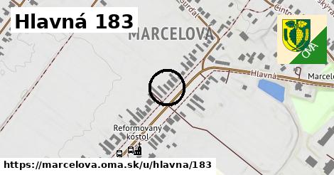 Hlavná 183, Marcelová