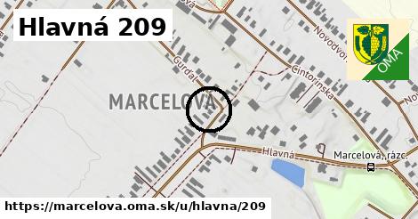 Hlavná 209, Marcelová