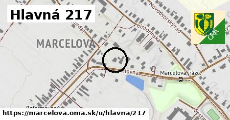 Hlavná 217, Marcelová