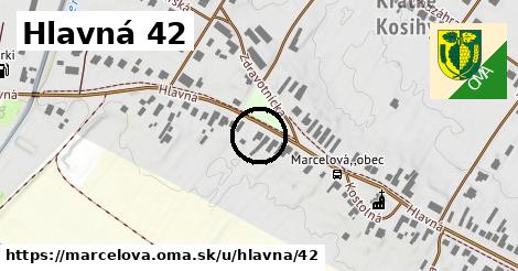 Hlavná 42, Marcelová