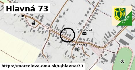 Hlavná 73, Marcelová