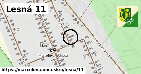 Lesná 11, Marcelová