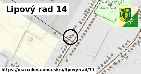 Lipový rad 14, Marcelová