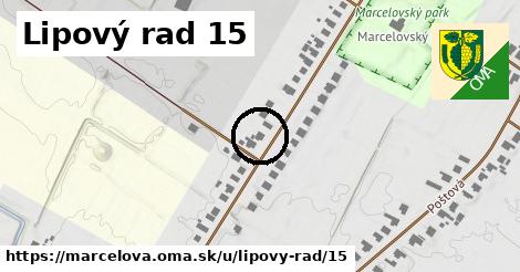 Lipový rad 15, Marcelová