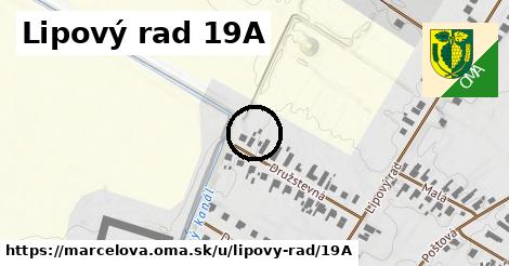 Lipový rad 19A, Marcelová