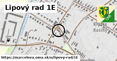 Lipový rad 1E, Marcelová