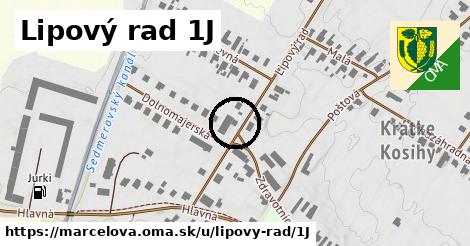 Lipový rad 1J, Marcelová