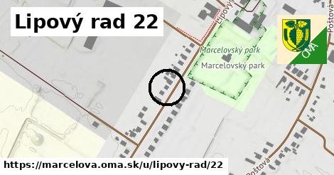 Lipový rad 22, Marcelová