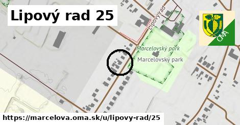 Lipový rad 25, Marcelová