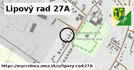 Lipový rad 27A, Marcelová