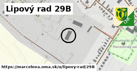 Lipový rad 29B, Marcelová