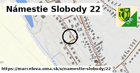 Námestie Slobody 22, Marcelová