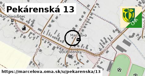 Pekárenská 13, Marcelová