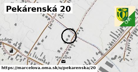 Pekárenská 20, Marcelová