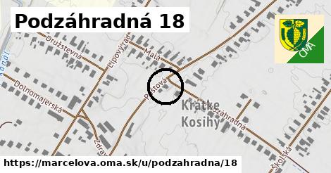 Podzáhradná 18, Marcelová