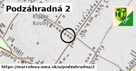 Podzáhradná 2, Marcelová