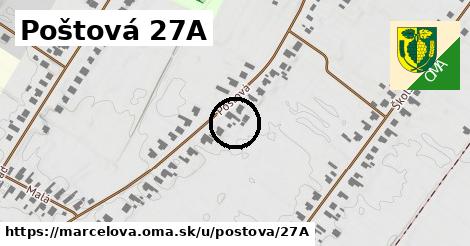 Poštová 27A, Marcelová