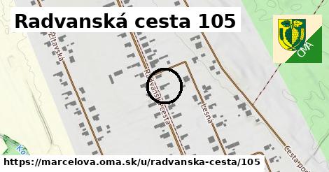 Radvanská cesta 105, Marcelová