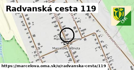 Radvanská cesta 119, Marcelová