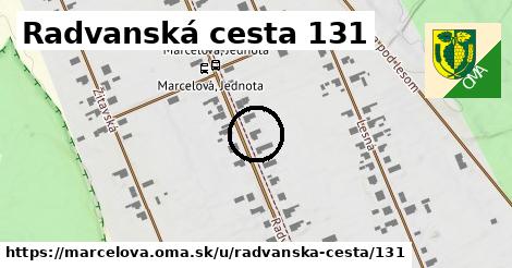 Radvanská cesta 131, Marcelová