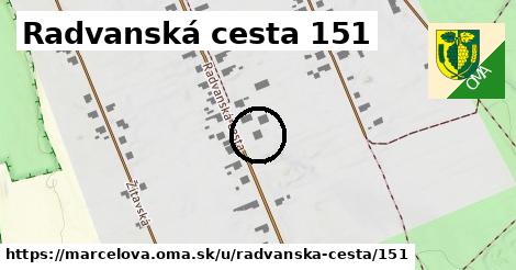 Radvanská cesta 151, Marcelová