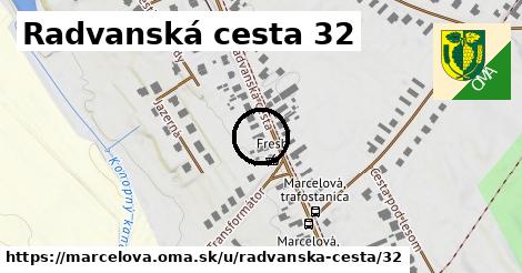 Radvanská cesta 32, Marcelová