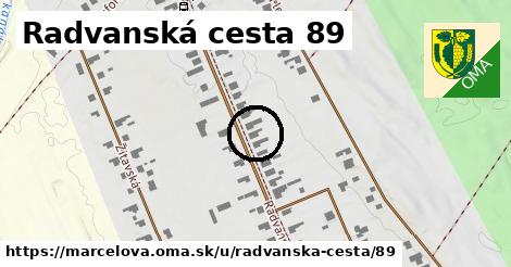 Radvanská cesta 89, Marcelová