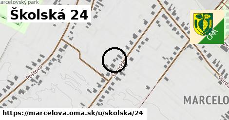 Školská 24, Marcelová