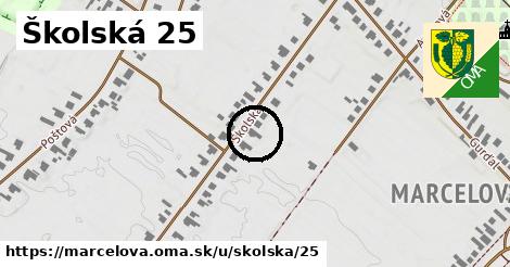 Školská 25, Marcelová