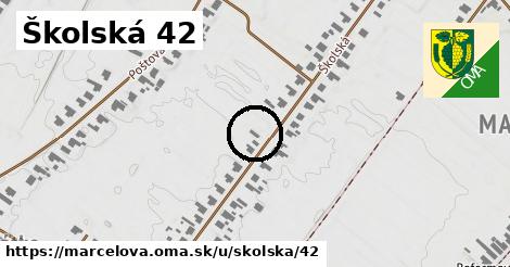 Školská 42, Marcelová