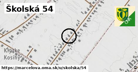 Školská 54, Marcelová