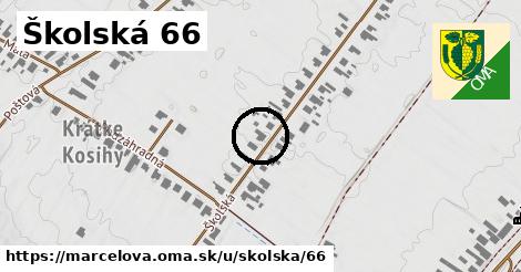 Školská 66, Marcelová