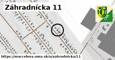 Záhradnícka 11, Marcelová