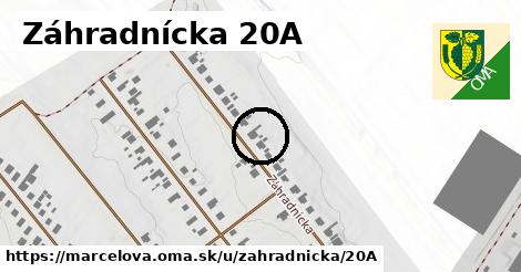 Záhradnícka 20A, Marcelová