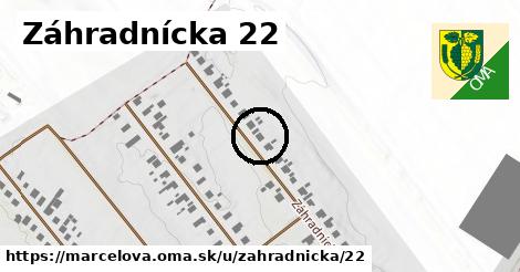 Záhradnícka 22, Marcelová