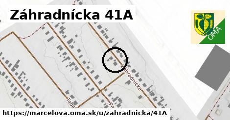 Záhradnícka 41A, Marcelová
