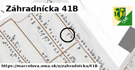 Záhradnícka 41B, Marcelová