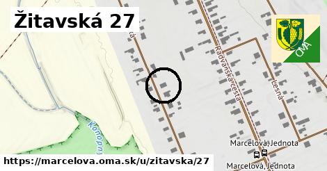 Žitavská 27, Marcelová