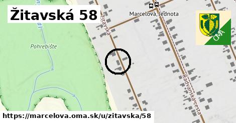 Žitavská 58, Marcelová