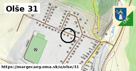 Olše 31, Margecany