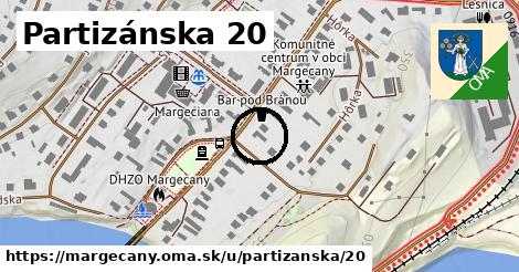 Partizánska 20, Margecany