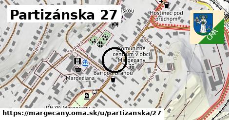 Partizánska 27, Margecany