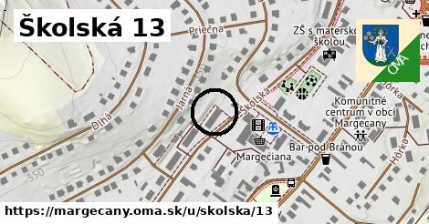 Školská 13, Margecany