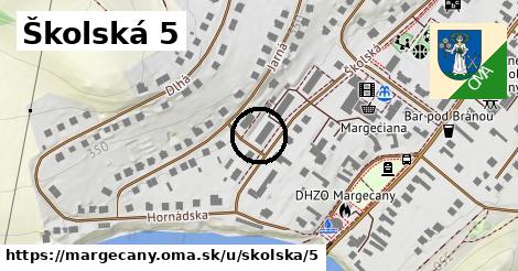 Školská 5, Margecany